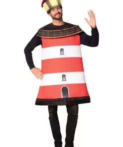 Rasta Imposta Adult Red Lighthouse Costume