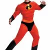 Disguise Mr. Incredible Classic Costume For Adults -Wonderful Halloween Costumes Shop adult mr incredible classic costume