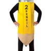 Rasta Imposta Adult No. 2 Pencil Costume -Wonderful Halloween Costumes Shop adult pencil costume