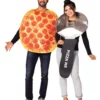 Rasta Imposta Pepperoni Pizza And Pizza Cutter Couples Costume For Adults -Wonderful Halloween Costumes Shop adult pepperoni pizza and pizza cutter couples cos