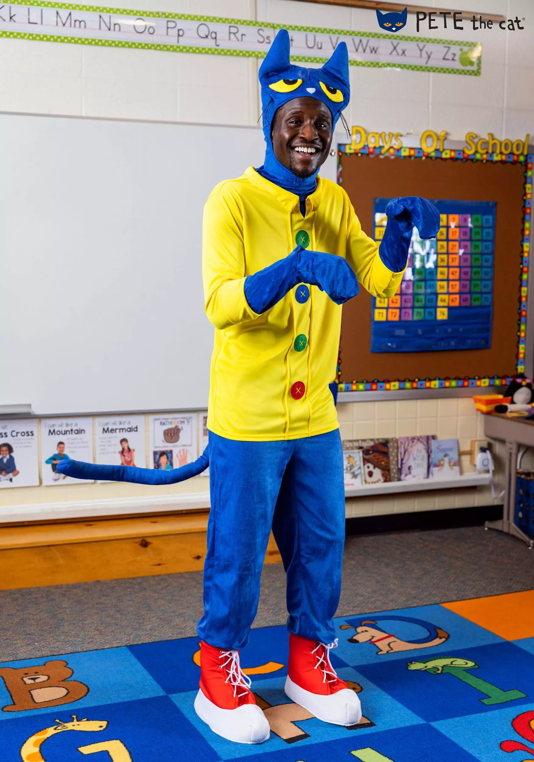 Fun Costumes Pete The Cat Costume For Adults 3 Fun Costumes Pete The Cat Costume For Adults