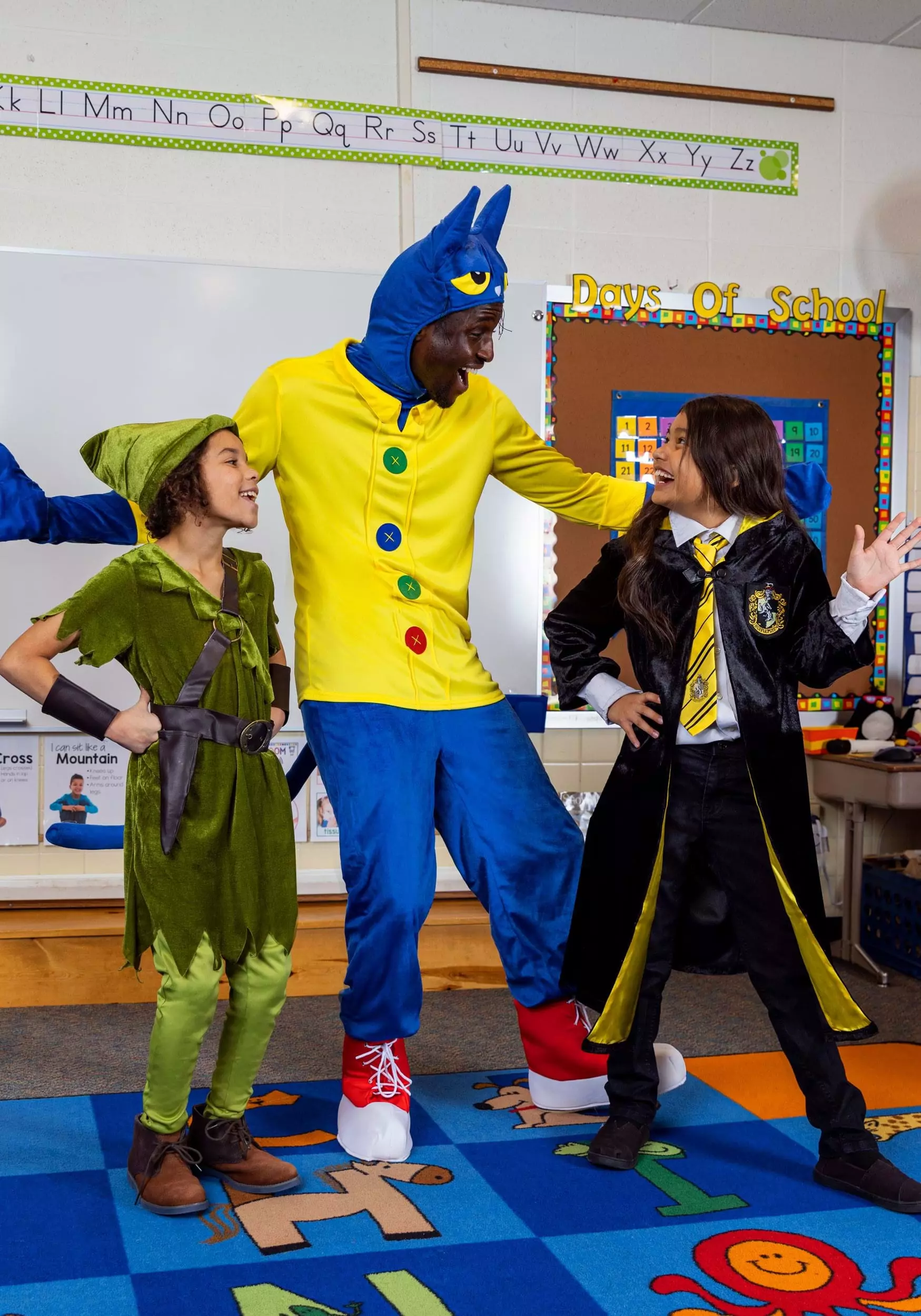 Fun Costumes Pete The Cat Costume For Adults 4 Fun Costumes Pete The Cat Costume For Adults - Image 2