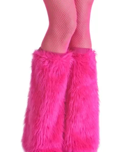 Fun Costumes Adult Pink Furry Boot Covers