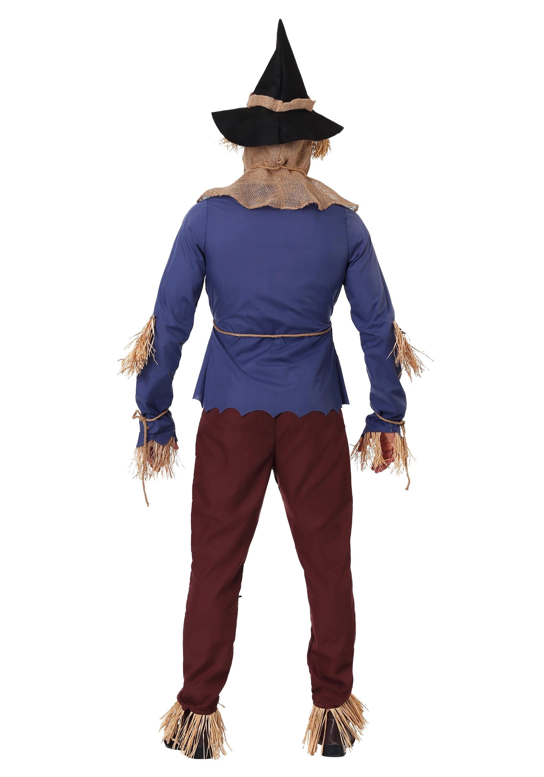 Fun Costumes Patchwork Scarecrow Adult Plus Size Costume 4 Fun Costumes Patchwork Scarecrow Adult Plus Size Costume - Image 2