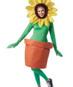 Seasons (HK) Ltd. Potted Flower Costume For Adults