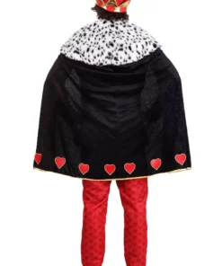 Fun Costumes Premium King Of Hearts Costume For Adults -Wonderful Halloween Costumes Shop adult premium king of hearts costume alt 1 1