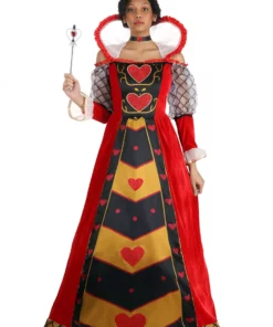 Suzhou Zhongsheng Imp & Exp Co., Ltd Premium Queen Of Hearts Costume For Women