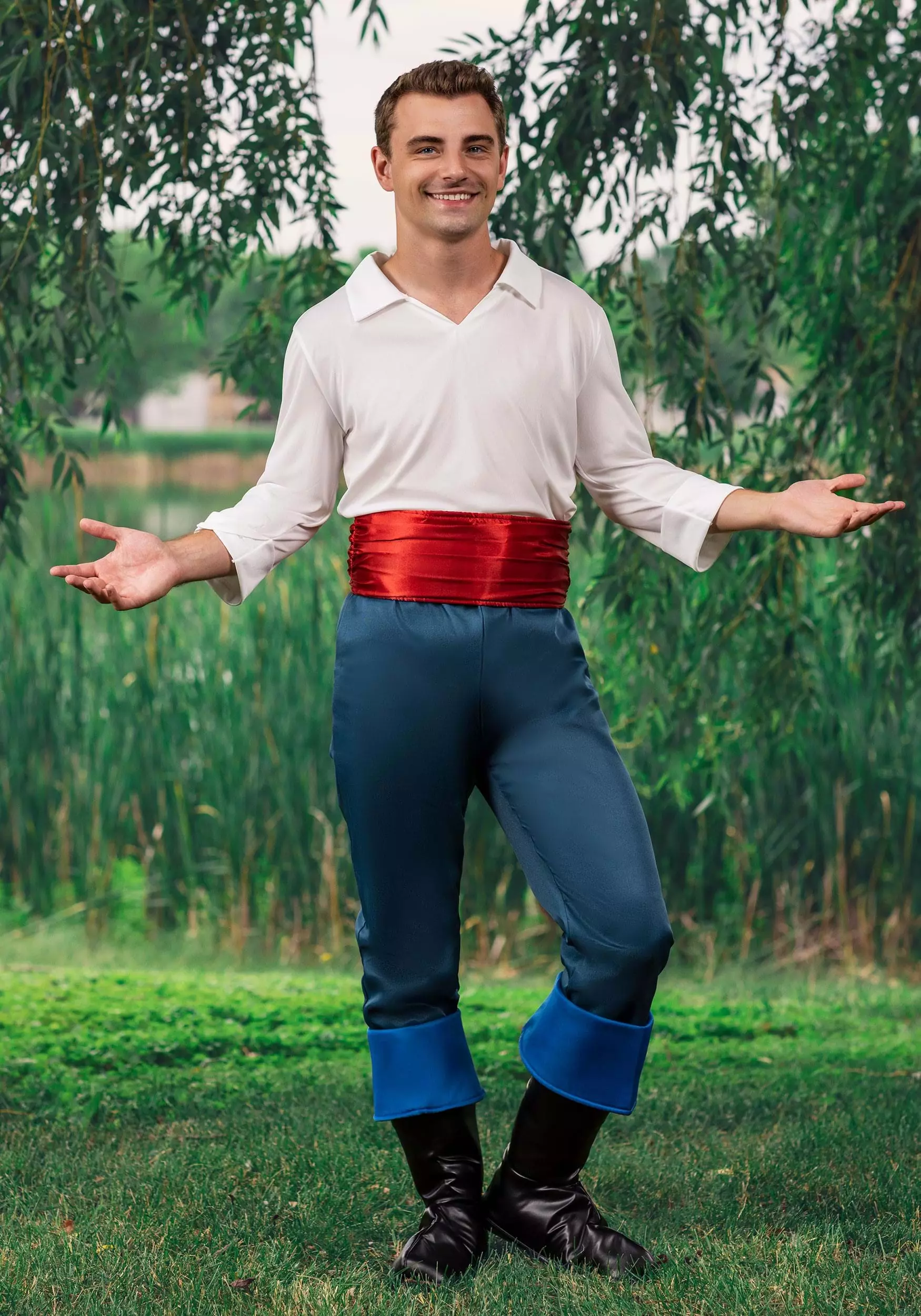Armada Disney The Little Mermaid Prince Eric Costume For Men 4 Armada Disney The Little Mermaid Prince Eric Costume For Men - Image 2