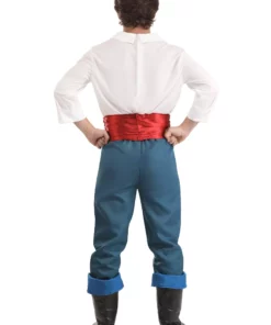Armada Disney The Little Mermaid Prince Eric Costume For Men 16 Armada Disney The Little Mermaid Prince Eric Costume For Men -Wonderful Halloween Costumes Shop adult prince eric costume alt 5