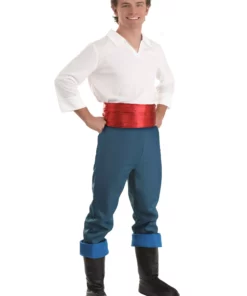Armada Disney The Little Mermaid Prince Eric Costume For Men 18 Armada Disney The Little Mermaid Prince Eric Costume For Men -Wonderful Halloween Costumes Shop adult prince eric costume alt 7