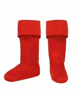 Fun Costumes Adult Red Superhero Boot Covers