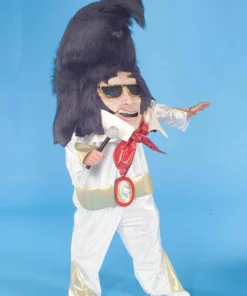 Forum Novelties, Inc Adult Rock 'n Roll King Parade Mascot Costume