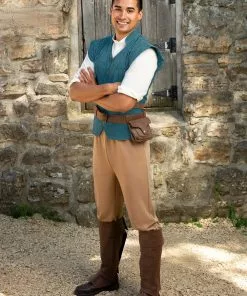 Fun Costumes Flynn Rider Costume For Men From Disney's Tangled -Wonderful Halloween Costumes Shop adult tangled flynn rider costume alt 2