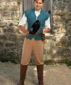 Fun Costumes Flynn Rider Costume For Men From Disney's Tangled -Wonderful Halloween Costumes Shop adult tangled flynn rider costume alt 3