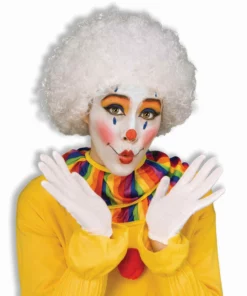Forum Novelties, Inc Adult White Afro Wig