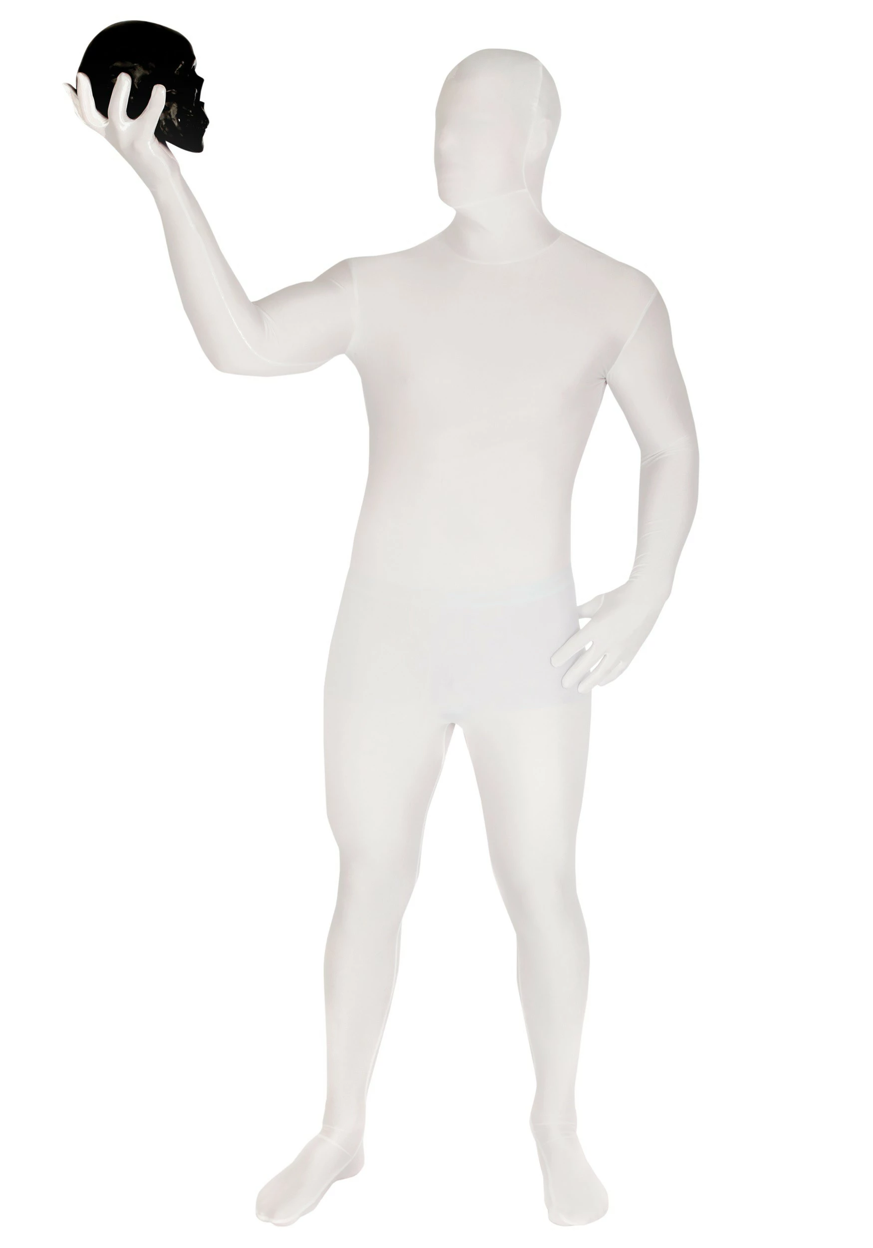 Morphsuits White Morphsuit Costume For Adults 3 Morphsuits White Morphsuit Costume For Adults