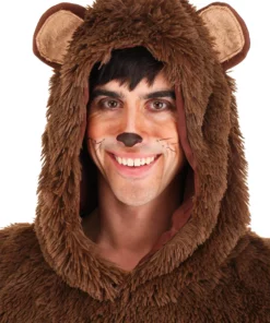 Jerry Leigh Wizard Of Oz Adult's Cowardly Lion Costume -Wonderful Halloween Costumes Shop adult wizard of oz cowardly lion costume alt 3