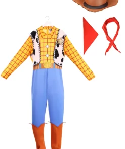 Disguise Men's Plus Size Toy Story Woody Costume -Wonderful Halloween Costumes Shop adult woody costume alt 7