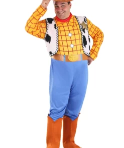 Disguise Men's Plus Size Toy Story Woody Costume
