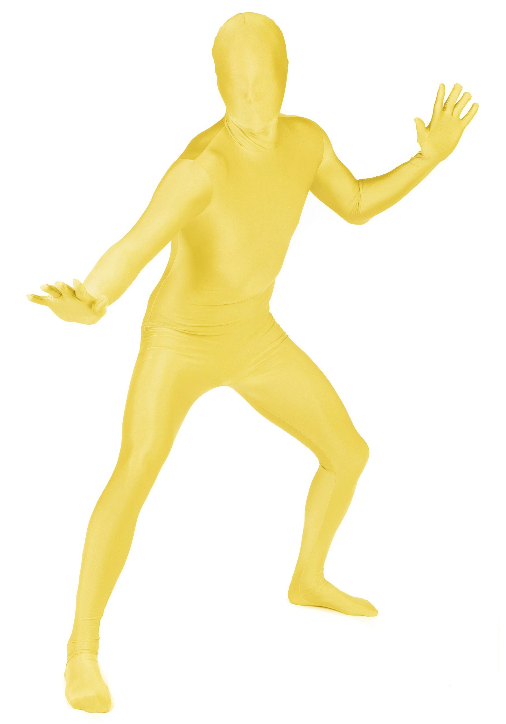 Morphsuits Yellow Morphsuit Costume For Adults 3 Morphsuits Yellow Morphsuit Costume For Adults