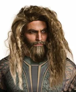 Rubies Costume Co. Inc Men's Aquaman Beard And Wig Set