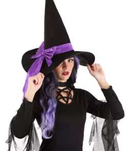 Boloparty Custom Color Witch Hat For Adults