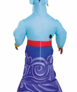 Disguise Limited Aladdin (Animated) Genie Inflatable Costume For Adults -Wonderful Halloween Costumes Shop aladdin animated adult genie inflatable costume alt 1