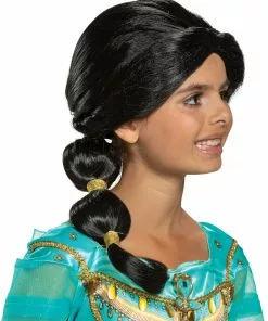 Disguise Aladdin Live Action Kid Jasmine Wig