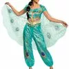 Disguise Disney Aladdin Live Action Women's Jasmine Costume -Wonderful Halloween Costumes Shop aladdin live action womens jasmine costume 1