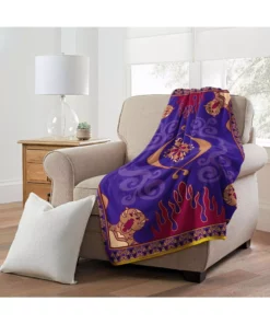 Northwest Company Aladdin Magic Carpet Micro Raschel Throw Blanket