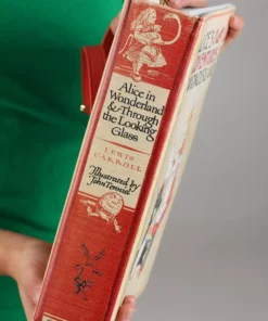 Shenzhen Daniel Bags & Cases Co. Ltd Alice In Wonderland Book Purse -Wonderful Halloween Costumes Shop alice in wonderland book bag alt 3