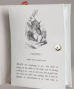 Shenzhen Daniel Bags & Cases Co. Ltd Alice In Wonderland Book Purse -Wonderful Halloween Costumes Shop alice in wonderland book bag alt 5