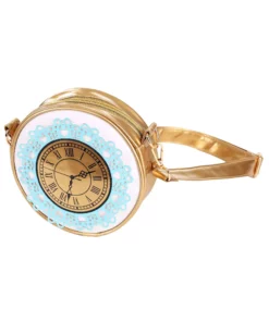 Fushengyuan Industry CO., Alice In Wonderland Costume Clock Accessory Purse -Wonderful Halloween Costumes Shop alice in wonderland clock purse alt 2