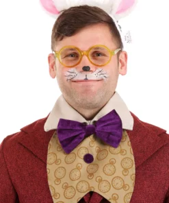 Elope Disney White Rabbit Alice In Wonderland Kit 13 Elope Disney White Rabbit Alice In Wonderland Kit -Wonderful Halloween Costumes Shop alice in wonderland white rabbit kit alt 4