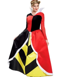 Disguise Alice In Wonderland Deluxe Women's Queen Of Hearts Costume