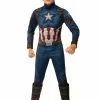 Rubies Costume Co. Inc Deluxe Avengers: Endgame Boys Captain America Costume -Wonderful Halloween Costumes Shop avengers endgame deluxe boys captain america costume