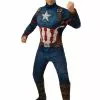 Rubies Costume Co. Inc Deluxe Avengers Endgame Captain America Men's Costume 1 Rubies Costume Co. Inc Deluxe Avengers Endgame Captain America Men's Costume -Wonderful Halloween Costumes Shop avengers endgame deluxe captain america mens costume