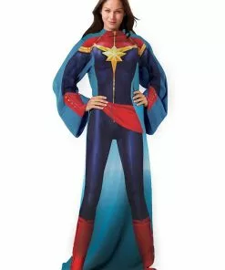 Northwest Company Avengers Mighty Captain Marvel Adult Comfy Throw