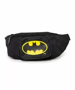 Buckle-Down Batman Double Zipper Bat Signal Fanny Pack