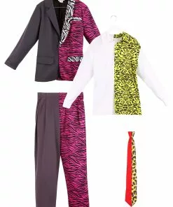 Charades Men's Batman Forever Two-Face Premium Costume -Wonderful Halloween Costumes Shop batman forever mens two face premium costume alt 7