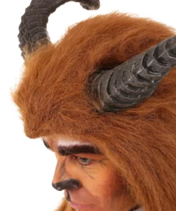 Elope Disney Beast Costume Hood With Horns -Wonderful Halloween Costumes Shop beast hood with horns alt 2