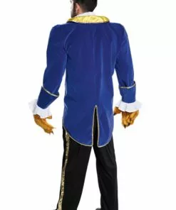 Disguise Beauty And The Beast Men's Beast Prestige Costume -Wonderful Halloween Costumes Shop beauty and the beast adult beast prestige costume alt 2