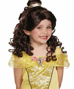 Disguise Beauty And The Beast Belle Wig For Kids