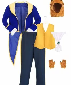 Fun Costumes Beast Costume For Kids From Disney's Beauty And The Beast -Wonderful Halloween Costumes Shop beauty and the beast child beast costume alt 11