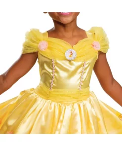 Disguise Beauty And The Beast Deluxe Girl's Belle Costume For Todders -Wonderful Halloween Costumes Shop beauty and the beast deluxe toddler belle costume alt 2