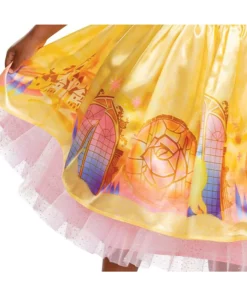 Disguise Beauty And The Beast Deluxe Girl's Belle Costume For Todders -Wonderful Halloween Costumes Shop beauty and the beast deluxe toddler belle costume alt 4