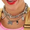 Jerry Leigh Harley Quinn Birds Of Prey Necklace -Wonderful Halloween Costumes Shop birds of prey harley quinn necklace