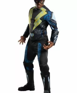 Rubies Costume Co. Inc Black Lightning Adult Deluxe Costume
