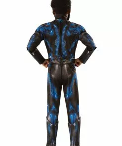 Rubies Costume Co. Inc Black Panther Deluxe Battle Suit Costume For Kids -Wonderful Halloween Costumes Shop black panther child deluxe battle blue suit alt 2