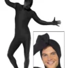 Smiffys Black Second Skin Suit Costume -Wonderful Halloween Costumes Shop black second skin suit
